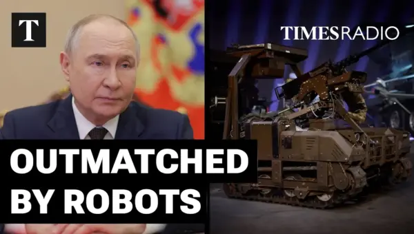 Ukraine War Robots Make Russian Tech Obsolete, Expert Says