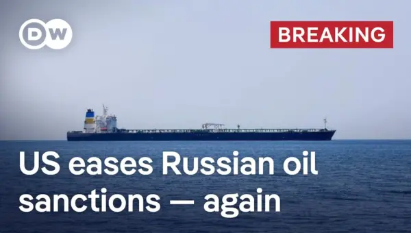 US Eases Russian Oil Sanctions, Sparking Outrage in Ukraine