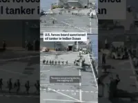 US Navy Boards Oil Tanker Suspected of Smuggling Iranian Oil