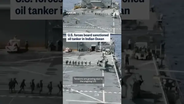 US Navy Boards Oil Tanker Suspected of Smuggling Iranian Oil