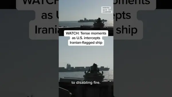 US Navy Seizes Iranian Ship After Tense Standoff