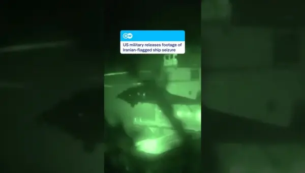 US Navy Seizes Iranian Ship Near Strait of Hormuz