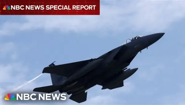 US Pilot Rescued After F-15 Jet Shot Down Over Iran