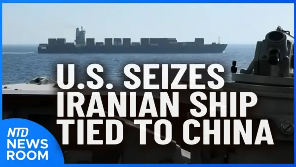 US Seizes Iran Ship, Signals Tough Stance on Tehran