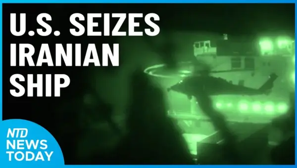 US Seizes Iranian Ship Amid Escalating Tensions