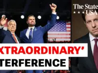 US Senator JD Vance Campaigns for Hungary’s Orban