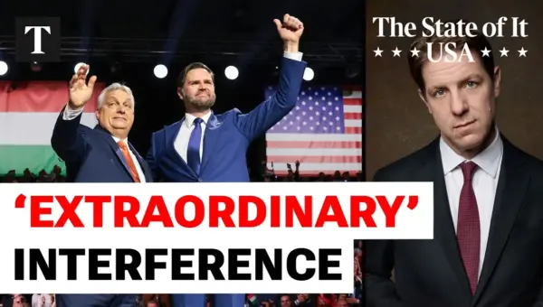 US Senator JD Vance Campaigns for Hungary’s Orban