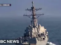 US Warships Enforce Iran Oil Blockade Near Strait of Hormuz