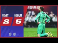 USMNT Collapses Late, Belgium Scores Five