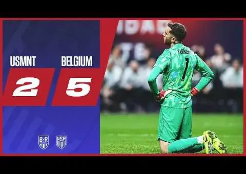 USMNT Collapses Late, Belgium Scores Five