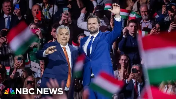 Vance Champions Orban in Hungary Ahead of Key Election