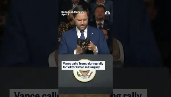 Vance Connects with Trump at Hungary Rally for Orban