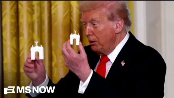 Vietnam Vet Sues Trump Over Massive Arch Project