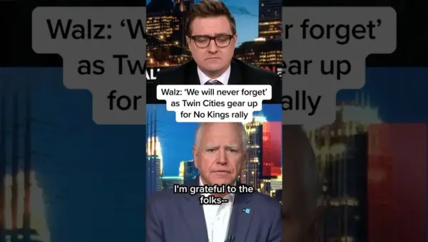 Walz Vows ‘Never Forget’ as Twin Cities Host ‘No Kings’ Rally