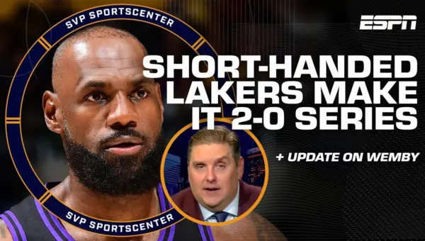 Wemby Injured, Blazers Shock Spurs; LeBron Dominates Rockets