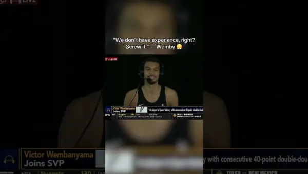 Wemby: Spurs Lack Experience, But Ready to Win!