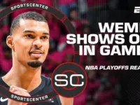 Wemby’s Playoff Debut Stuns League: Spurs Win Game 1