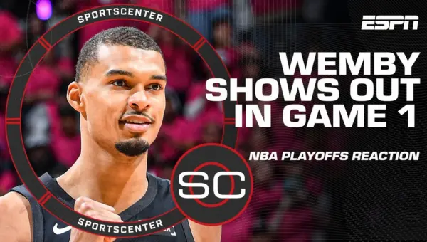 Wemby’s Playoff Debut Stuns League: Spurs Win Game 1