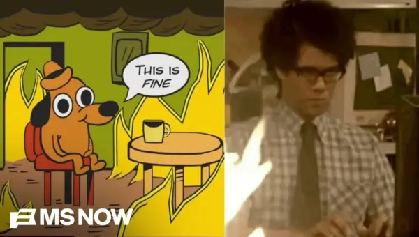 White House Mood Mirrors Chaos: Insiders Share “This is Fine” Memes