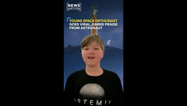 Youthful Space Expert Captures Nation’s Attention