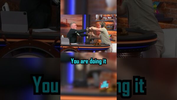 Irwin Faces Fear: Hugs Python Live On Air