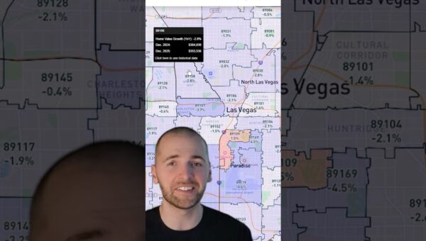 Vegas Housing Slump Signals Broader U.S. Market Risks