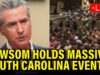 Newsom Rallies Supporters in Packed Atlanta Event