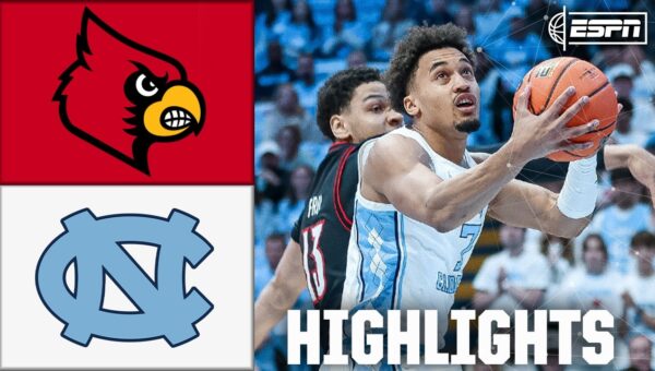 UNC Wins Thriller Over Louisville, 77-74
