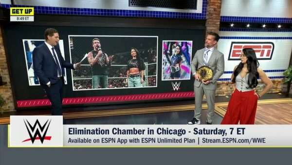 Punk & AJ Lee Channel Chicago Legends at Elimination Chamber